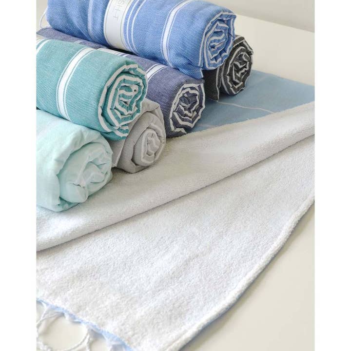 Turkish T - Wholesale Beach Towel - Basic Child's Terry Lined