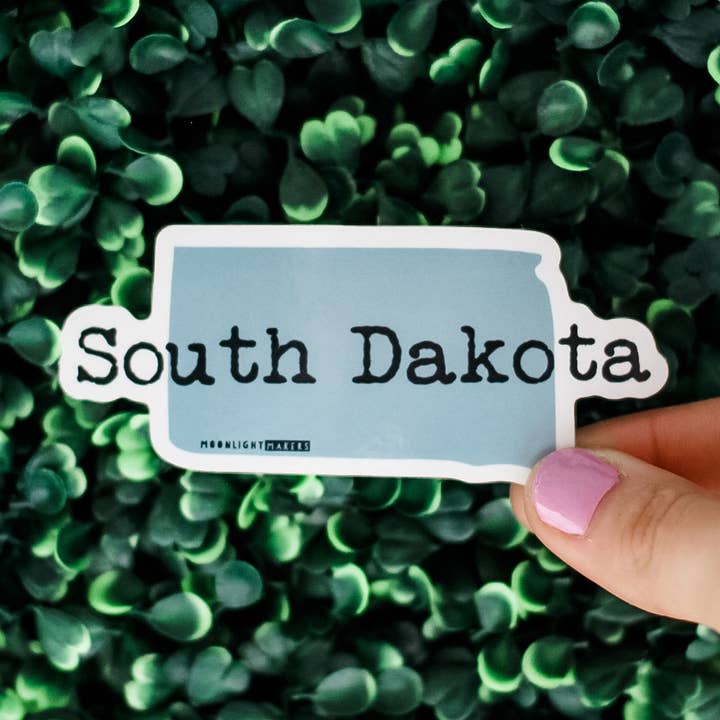 South Dakota - Klistermærker - UDSALG AF RESTPARTI for engroshandel hos Moonlight Makers