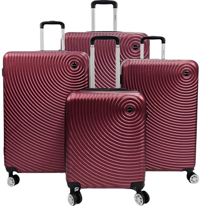 Hard Shell ABS Cabin Suitcase Luggage Set for wholesale by Infinity Leather (Upperclass Fashions Ltd)