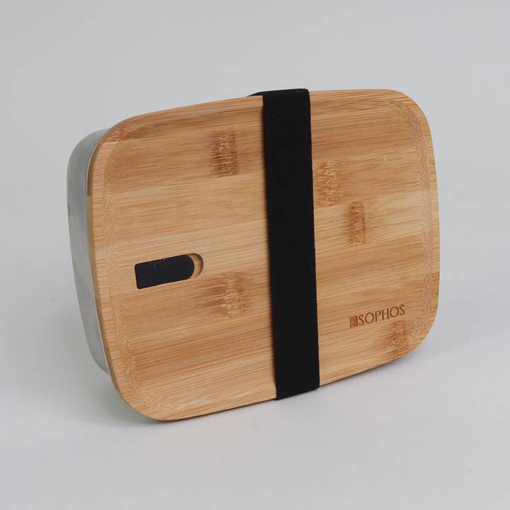 Sophos – wholesale Lunch bag/box – 1200ml Bamboo Steel Lunch Box4