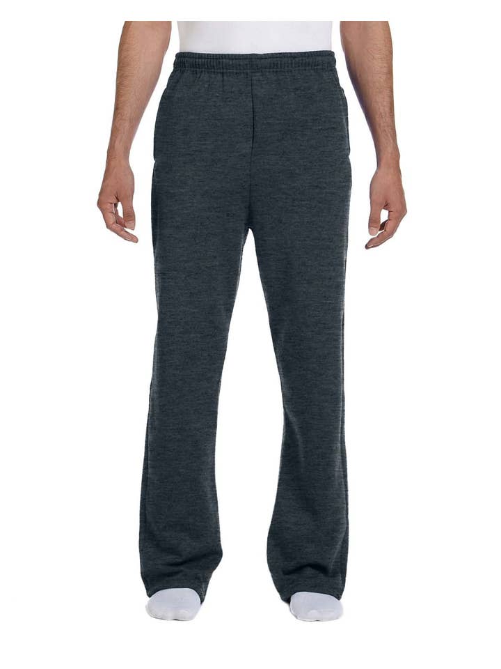 Total Apparel - Wholesale Athletic Sweatpants/Joggers - Men's - Jerzees Adult NuBlend Open-Bottom Fleece Sweatpants