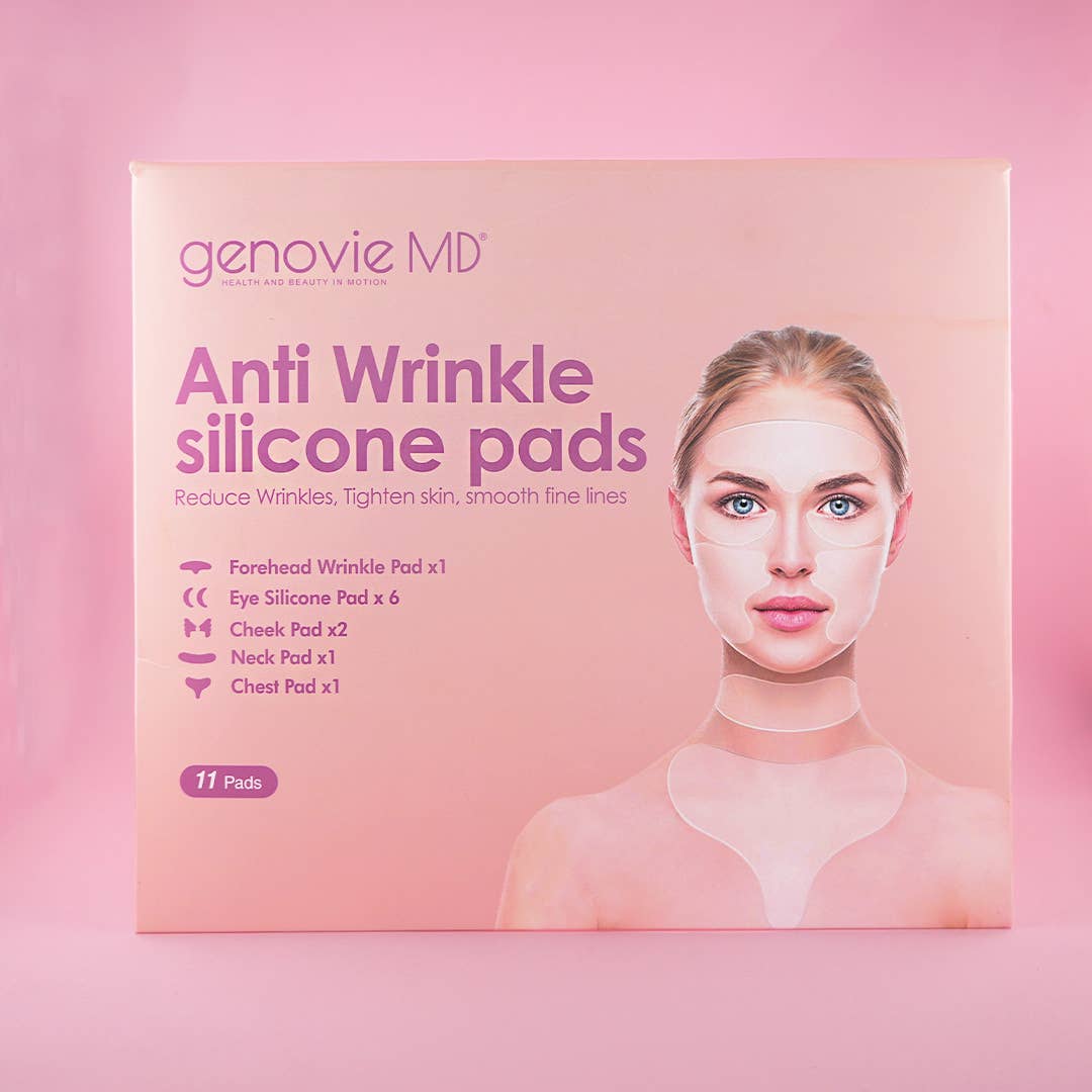 GenovieMD – wholesale Skincare face mask – Genovie MD- Anti Wrinkle Silicone Pads for Wrinkle Reduction1