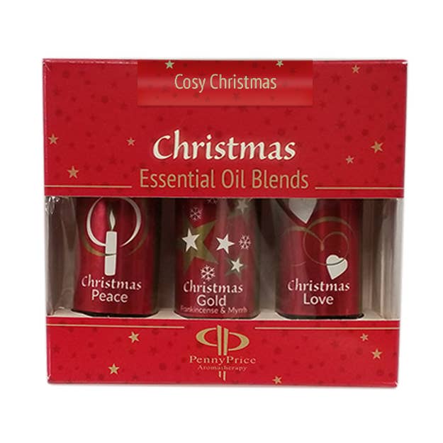 Conjunto Óleo Essencial de Natal por atacado de Penny Price Aromatherapy