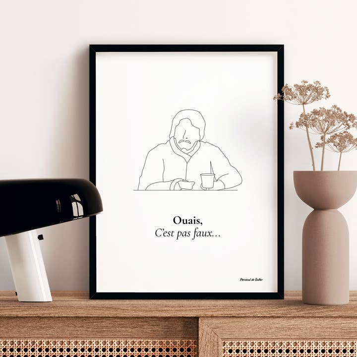 Kaamelott ”Ja det är inte fel” affisch för wholesale av French Pair