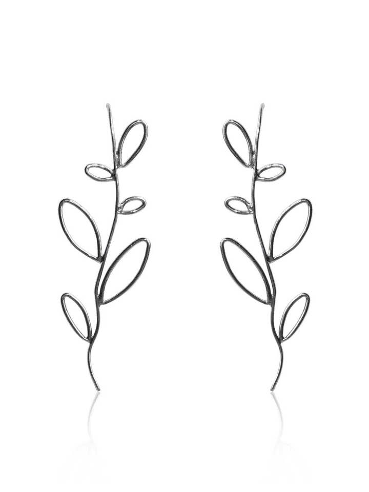 LEAVES BRANCH EARRINGS for wholesale by Jewelry by Moette