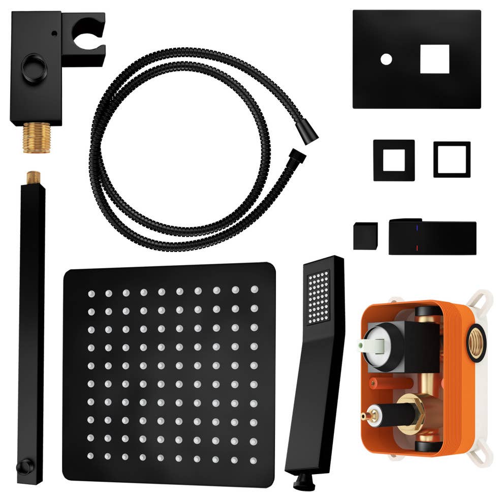 Ayna Decors - Wholesale Shower Head - Ayna Decors Modern Dual Function Rain Shower System11