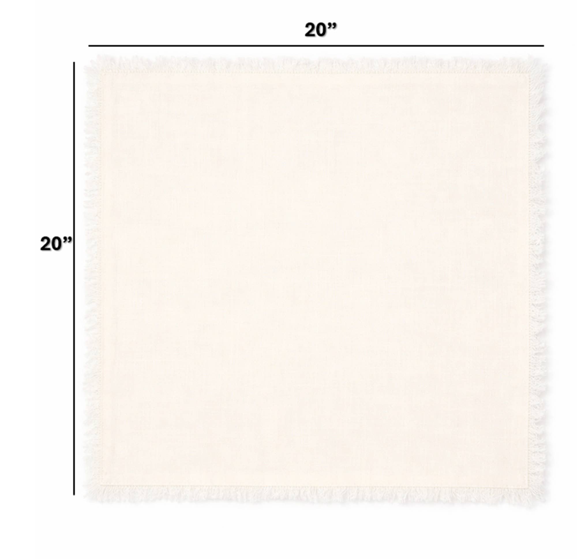 ExpoBazaar - Venta al por mayor Servilletas de tela - Servilletas de Cena | Juego de Manteles de Algodón Premium de 4, 20x20"15