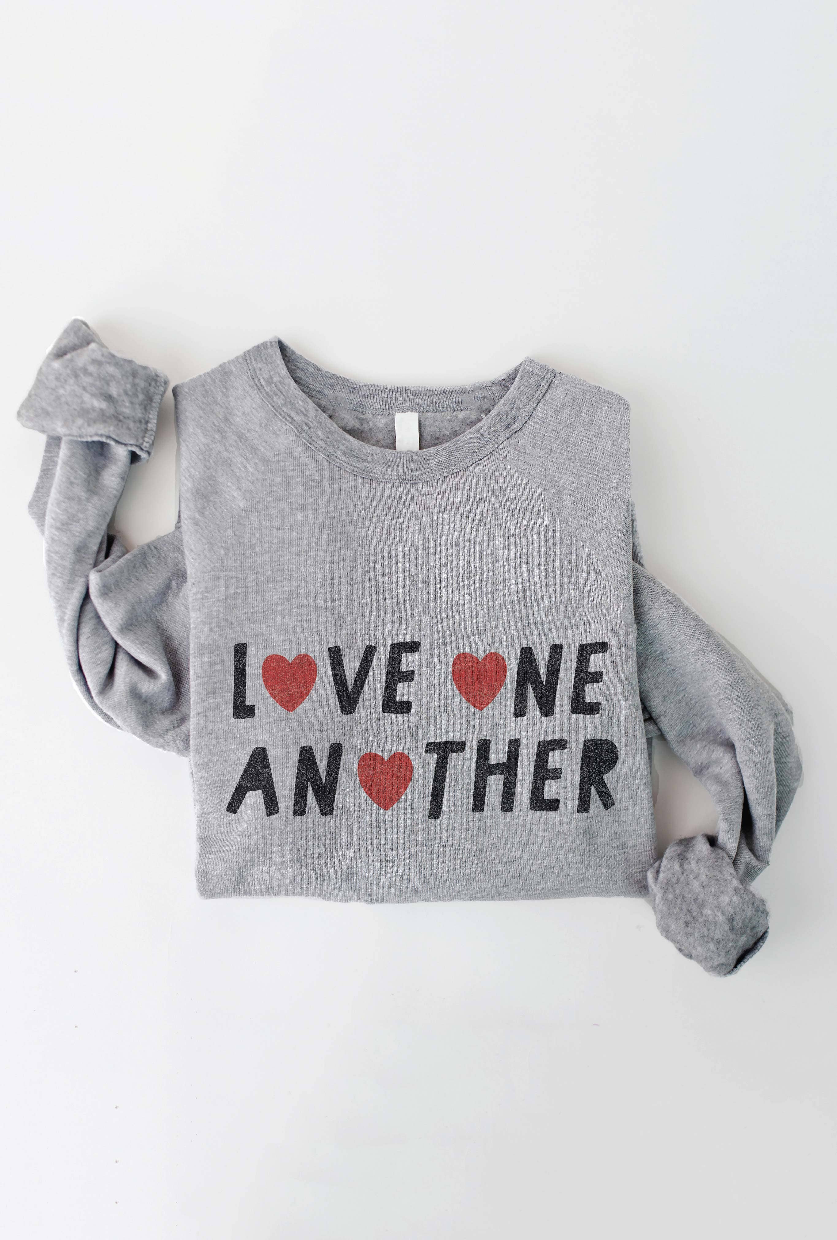 OAT COLLECTIVE - Wholesale Grafisch sweatshirt - Dames - LOVE ONE ANOTHER Sweatshirt met grafische print8