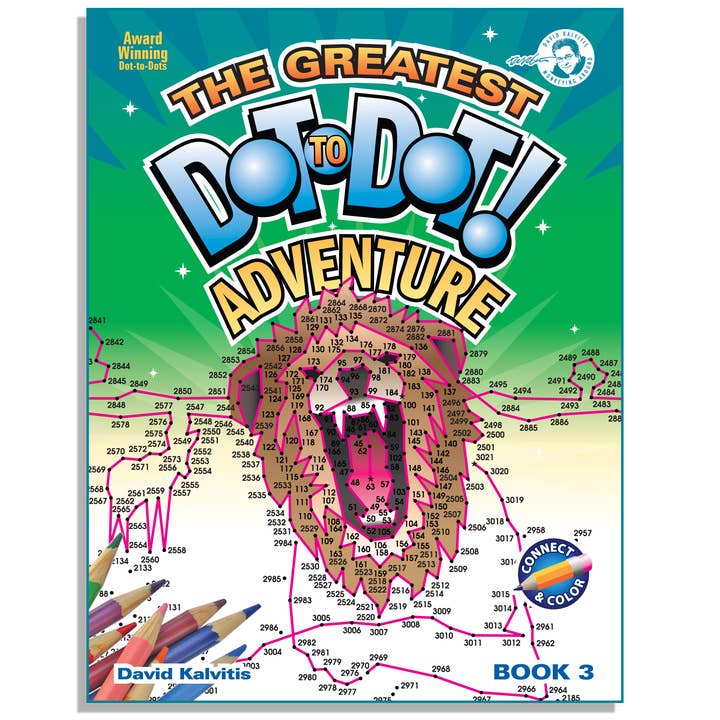 Greatest Dot-to-Dot ADVENTURE - Book 3 for wholesale by Greatest Dot-to-Dot Books