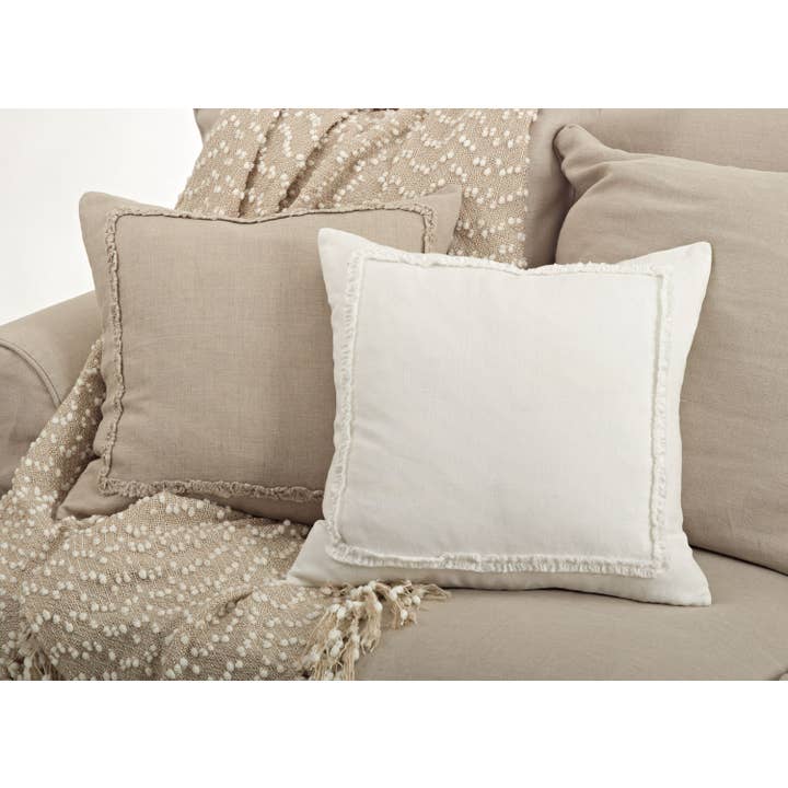 Saro Lifestyle - Wholesale Throw/Decorative Pillow - Ruffled Design Pillow - Down Filled1