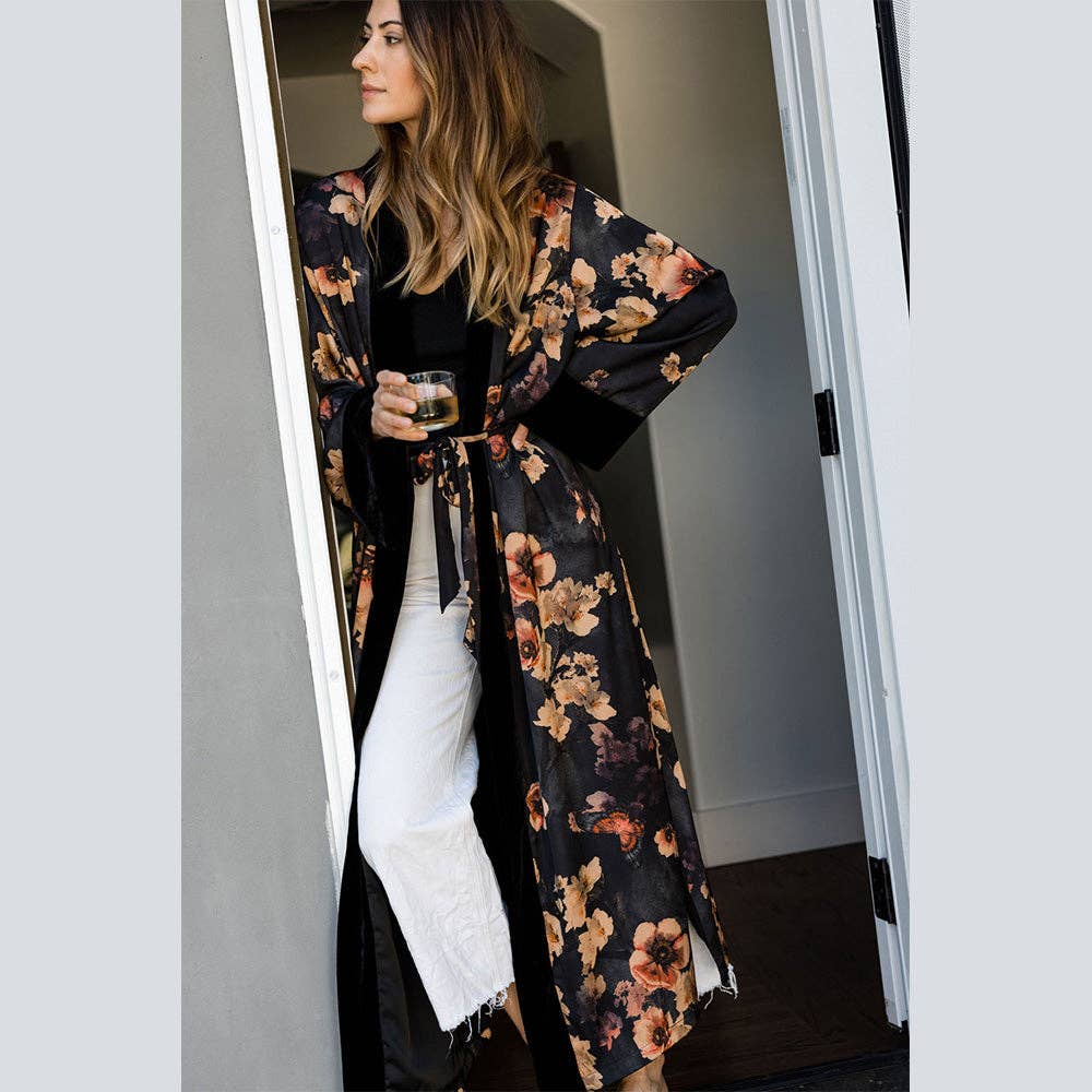 KIM+ONO - Wholesale Kimono - Women's - Azumi Long Kimono Wrap12