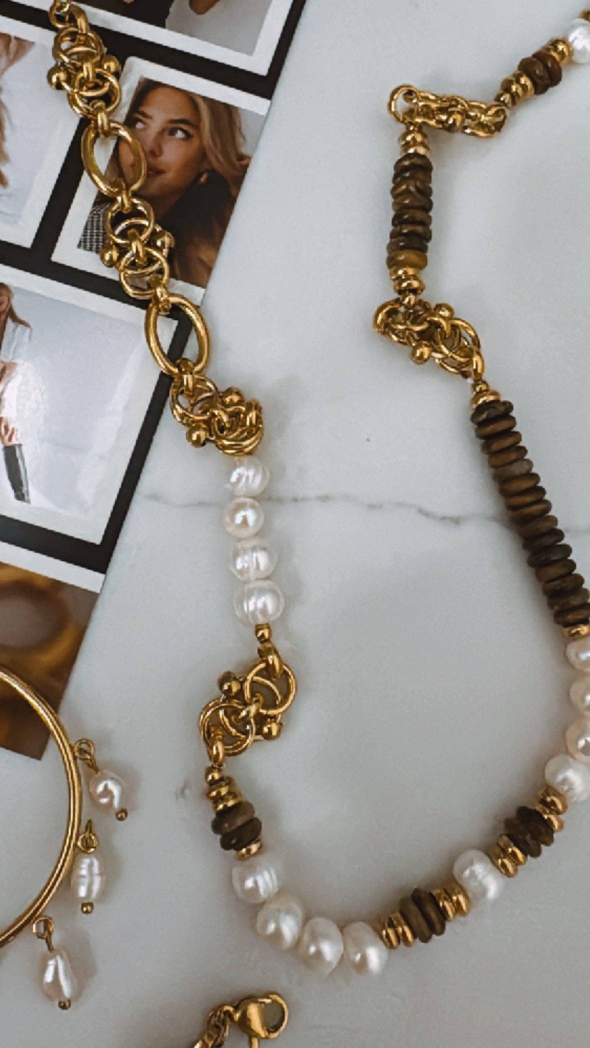 MOOD – Großhandel Perlenkette – Millie Halskette0