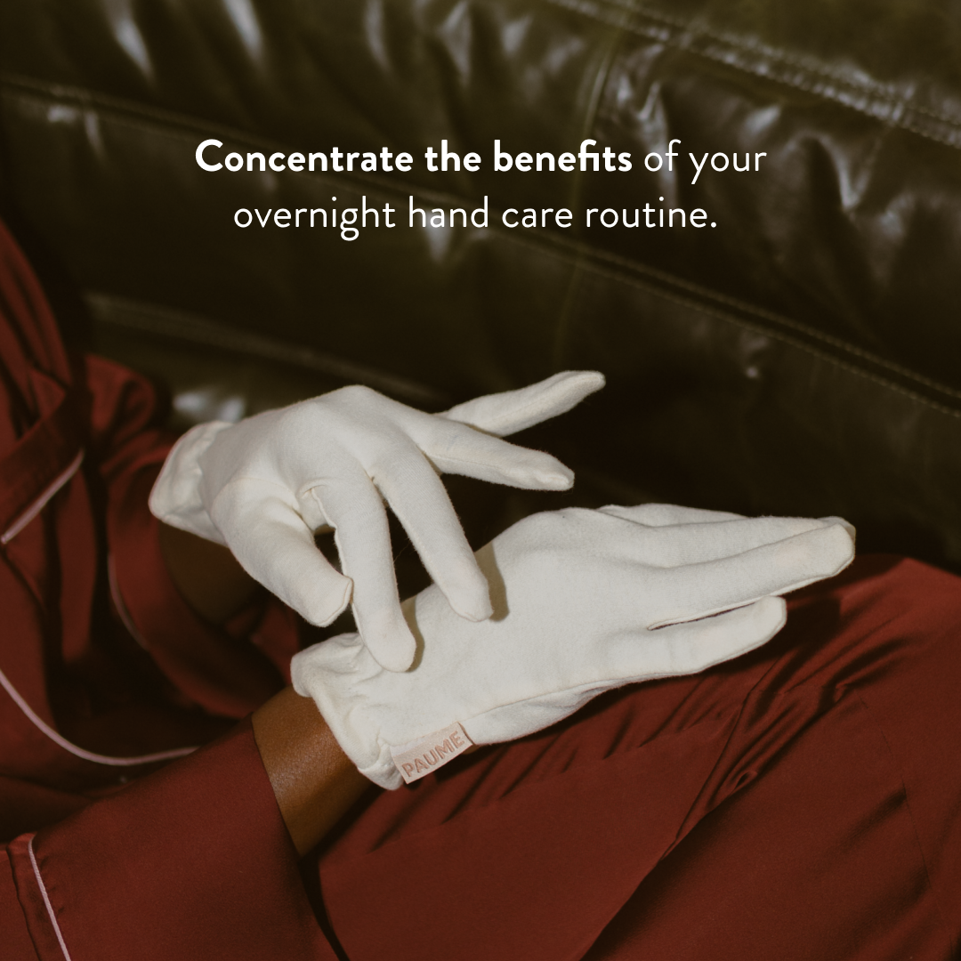 PAUME - Wholesale Moisturizing Gloves - Organic Cotton Overnight Gloves1