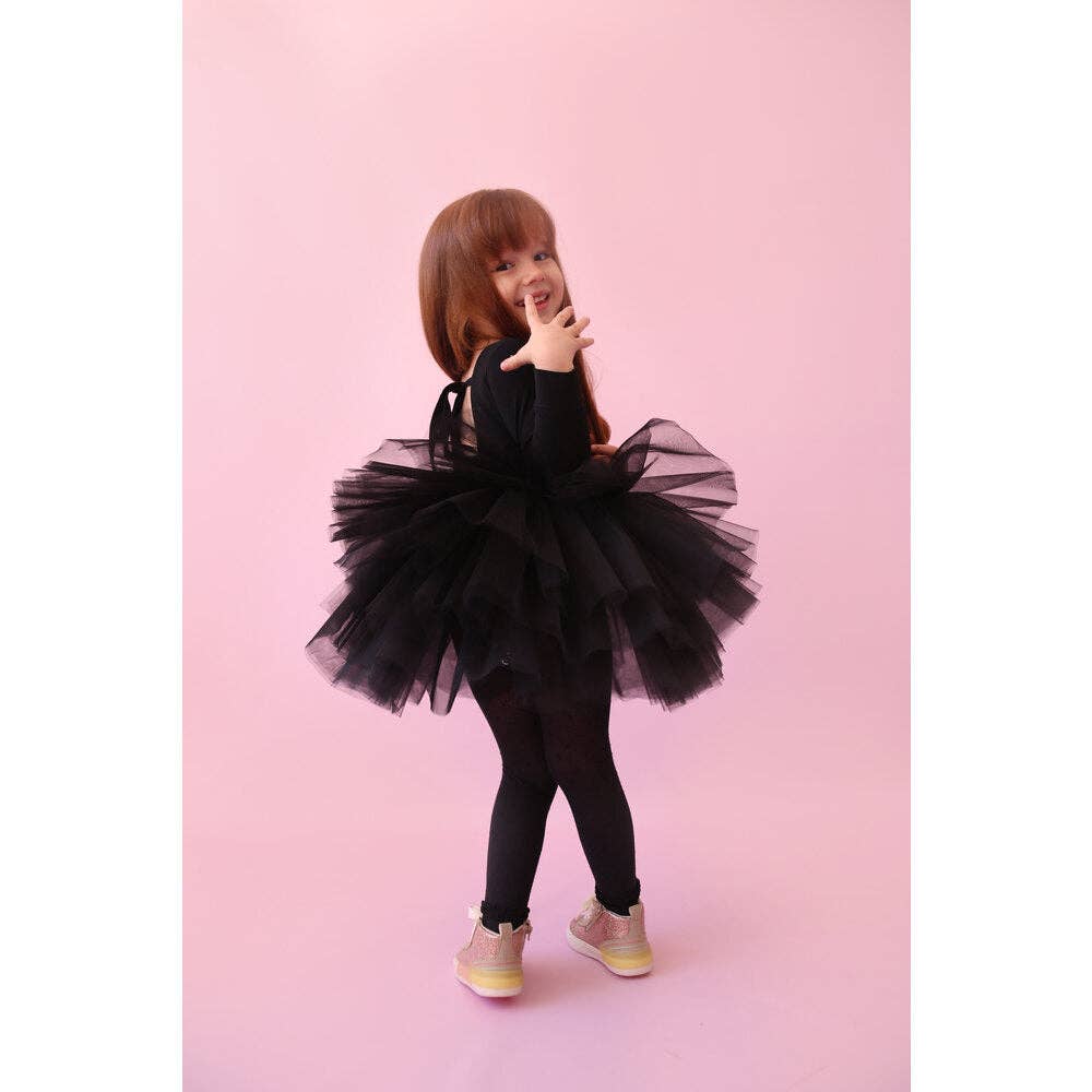 My Baby By Merry – Großhandel Kleid – Kinder – Ballerina Schwarz für Baby Mädchen Kleinkind Trikot Tüll Tutu