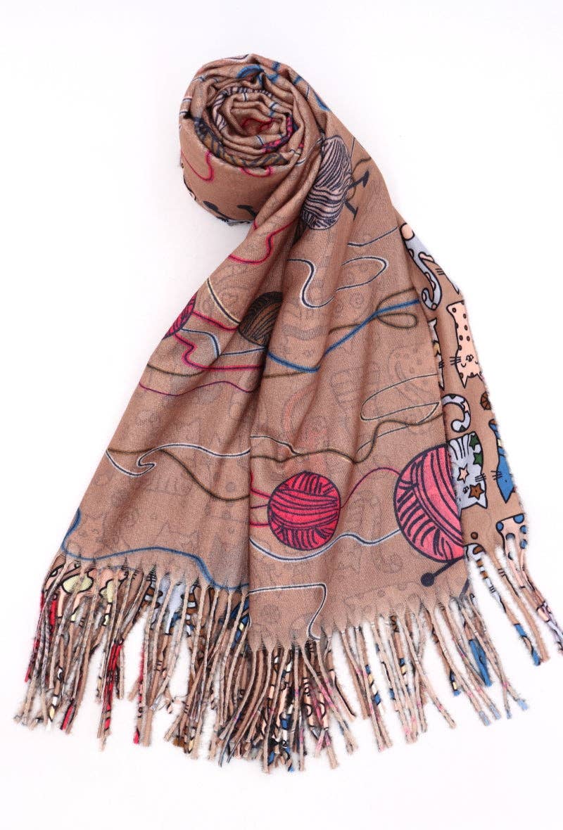 LIL' MOON - Wholesale Scarf - Women's - #LM2362 scarf13