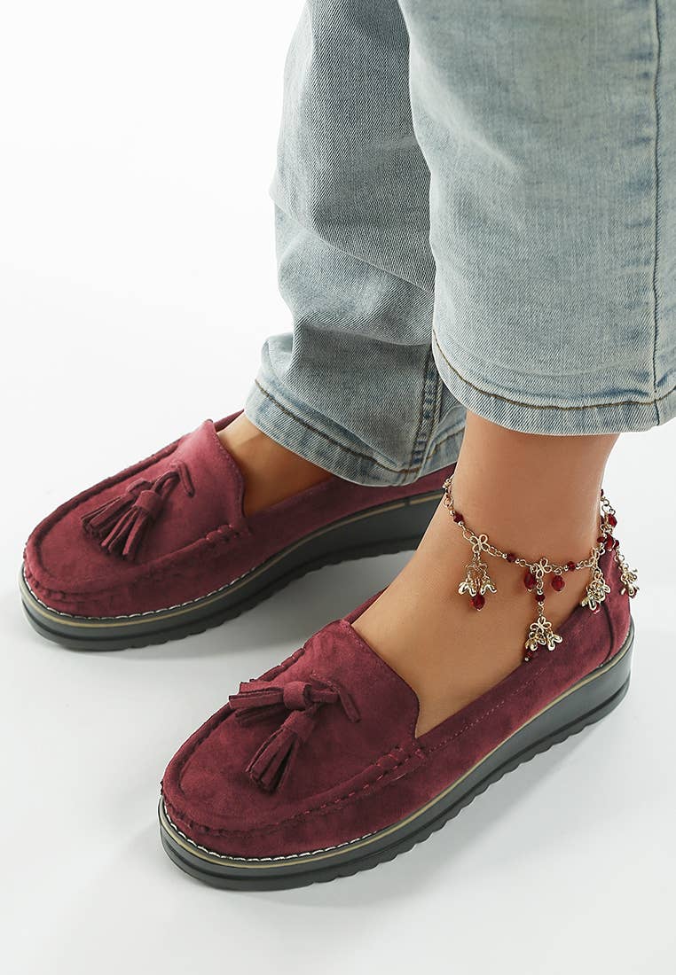 Rag Company - Wholesale Flats/Loafers - Women's - Daiki Platform Lug Sole Tassel Loafers11