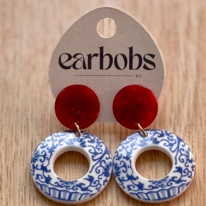 Blue Willow for wholesale by EarBobs DC