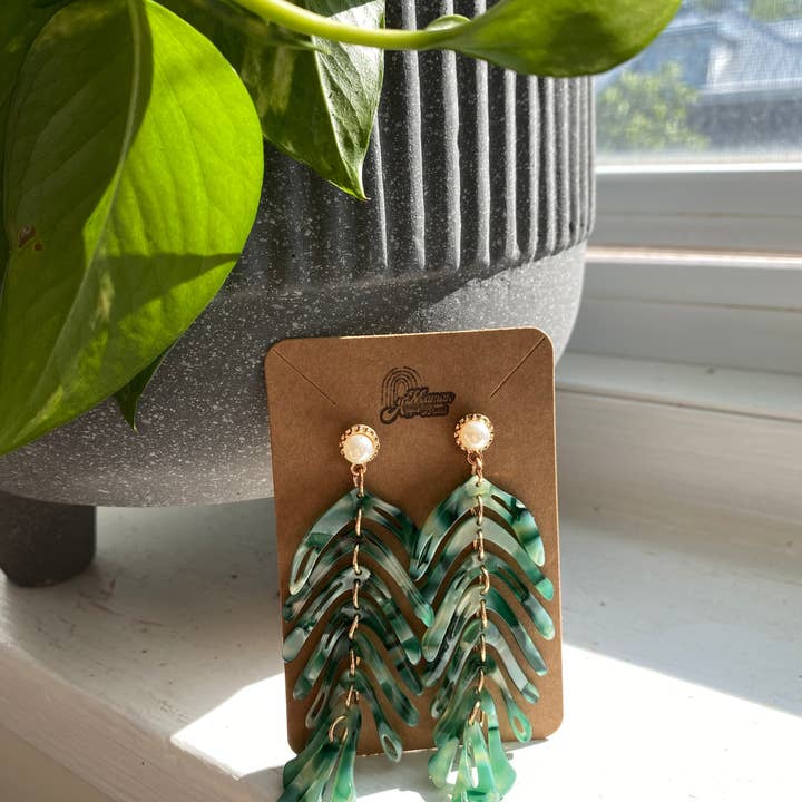 Maman Hippie Brand - Wholesale Dangle Earrings - BOUCLES D'OREILLES resine - Pismo Beach2