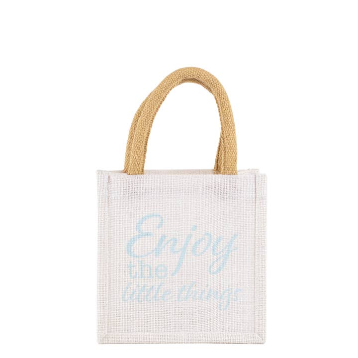 De små sakerna Petite presentpåse Vit/Blå 7x7x5 för wholesale av The Royal Standard