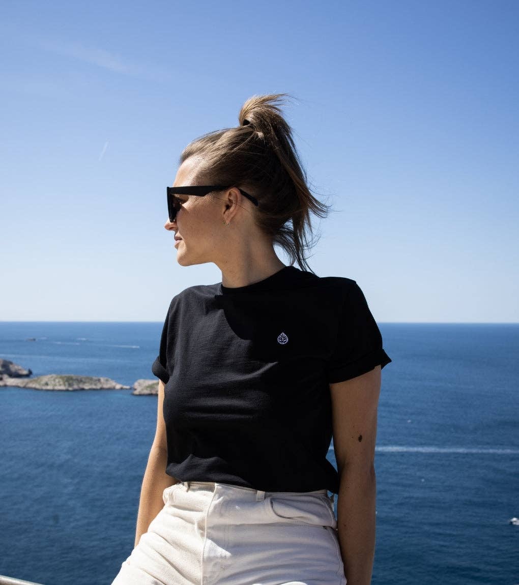 Recif. - Wholesale T-Shirt - Unisex - Recycled T-Shirt - Black8