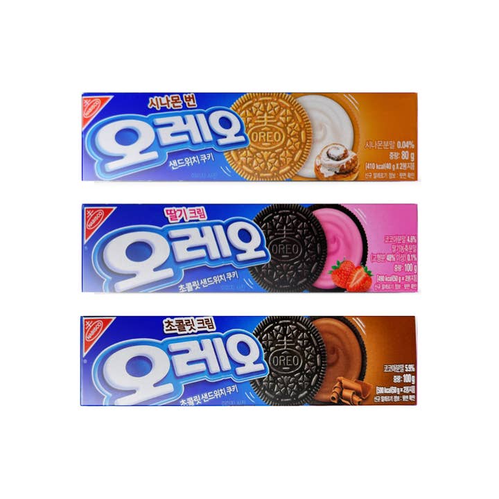 Worldwide Snacks LLC - Wholesale Cookie - Oreo 80g-100g (SOUTH KOREA)