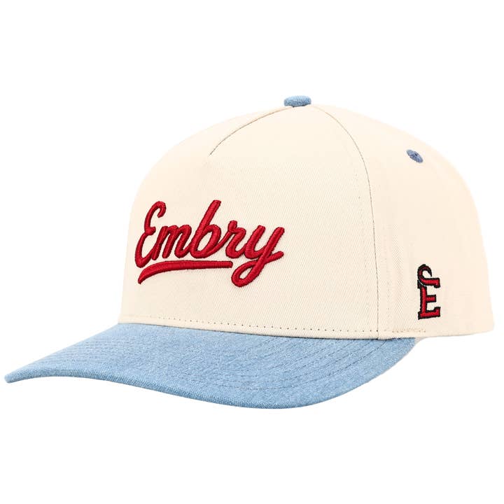 Cream/Denim - 3D Logo for wholesale by Embry Outdoors