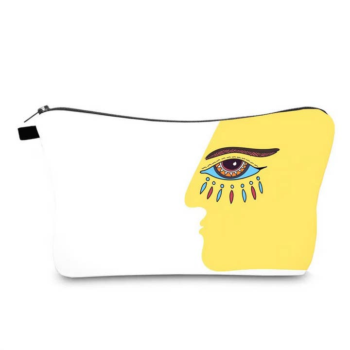 ACCITY - Wholesale Makeup/Cosmetic Bag - TRAVEL DEVIL'S EYE PRINT COSMETIC BAG_CWAB2252