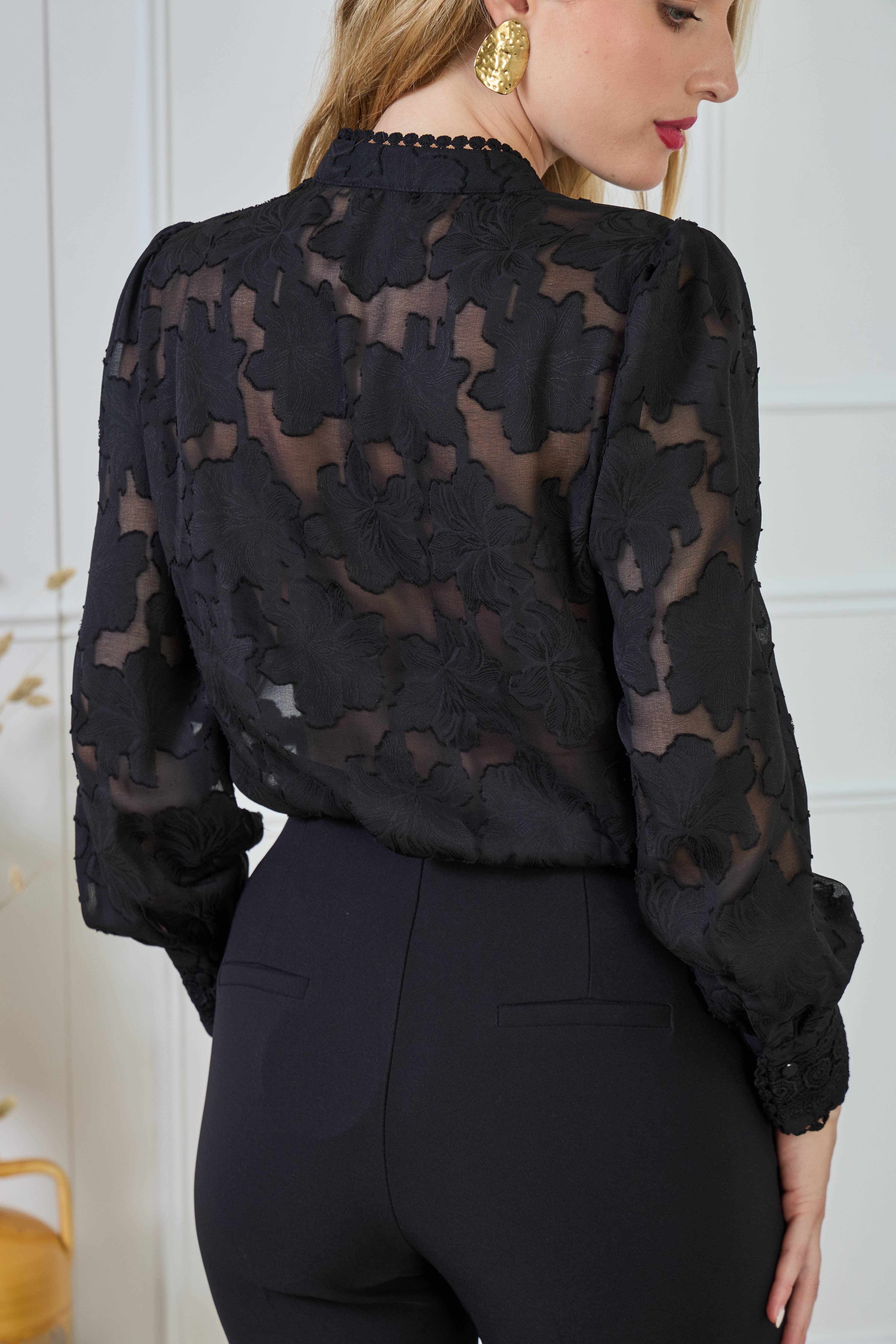 LULUMARY – Camisa - Mulher por atacado – Camisa com estampa CH36713