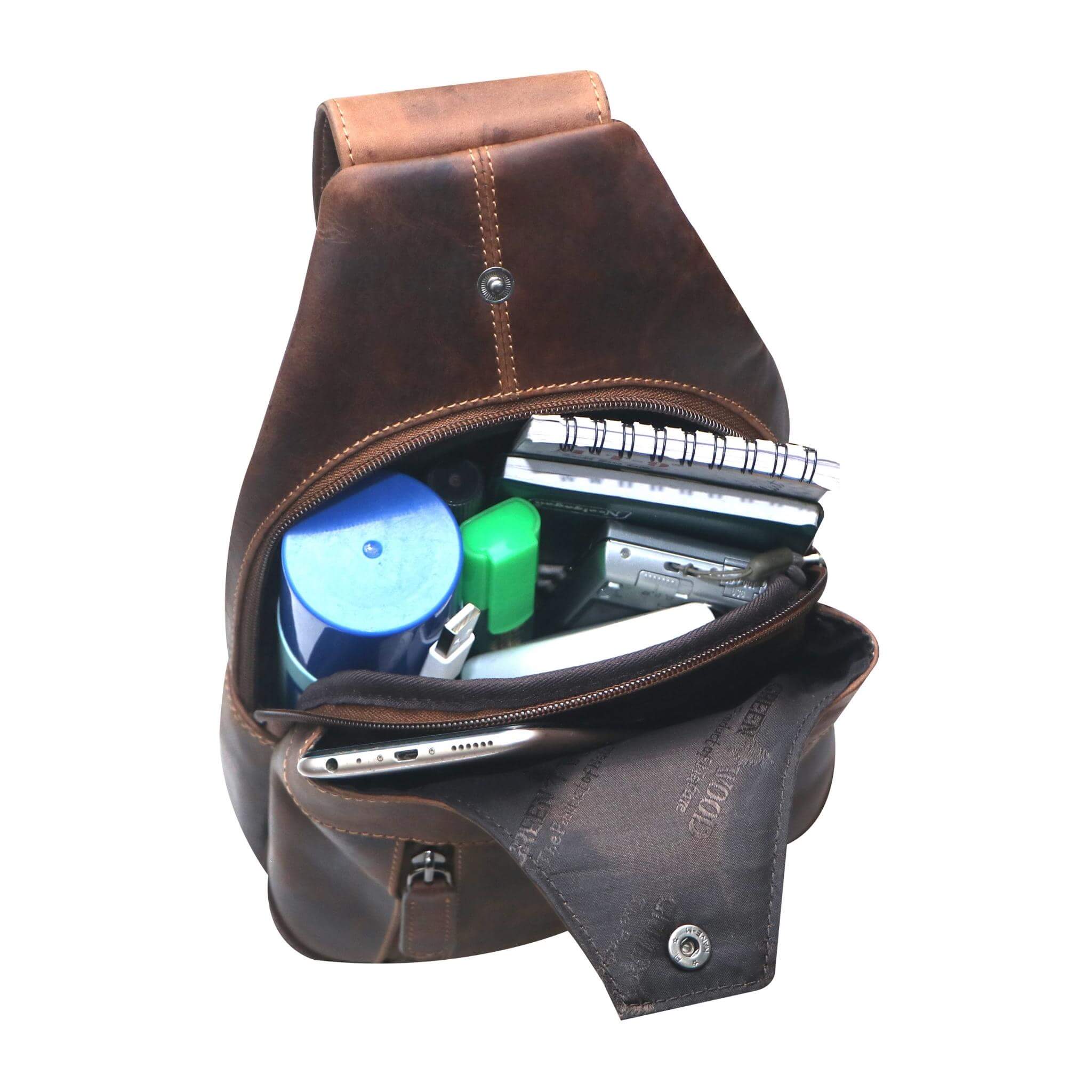 Greenwood - Wholesale Crossbody Bag - Unisex - Tom chest bag men's leather sling bag women shoulder bag22