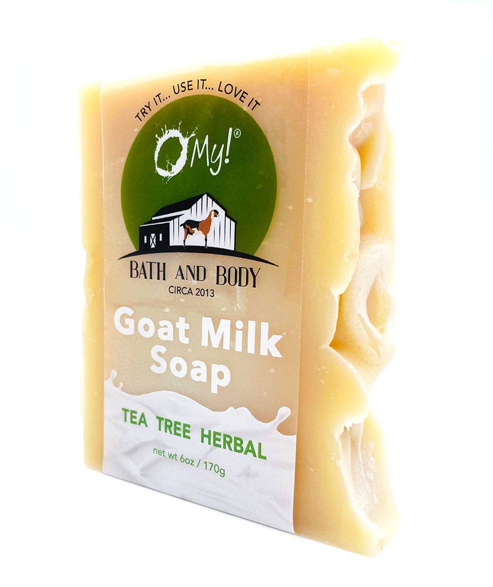 O My! Bath and Body - Vente Pains de savon - Oh là là ! Savon à l'huile essentielle de lait de chèvre | Fabriqué avec du lait de chèvre frais de la ferme | Huiles essentielles 100% pures | Sans parabènes | Fait main aux États-Unis0