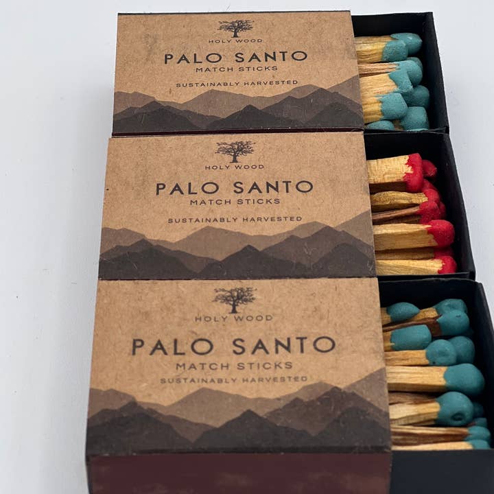 The Sacred Wild Candle Co - Wholesale Smudge Stick - Palo Santo Matchsticks