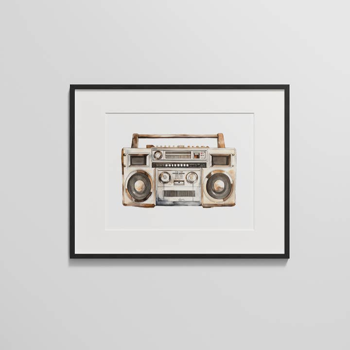 Retro-Boombox für den Großhandel von PLAY & OAK