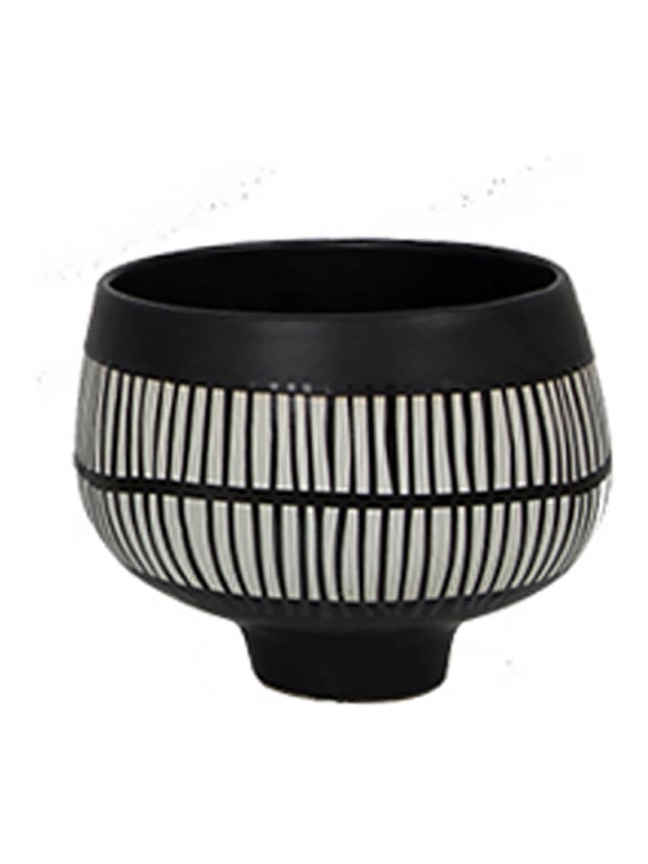 Ohno Home Accessories Burgos Vase - Black for wholesale by Ohno