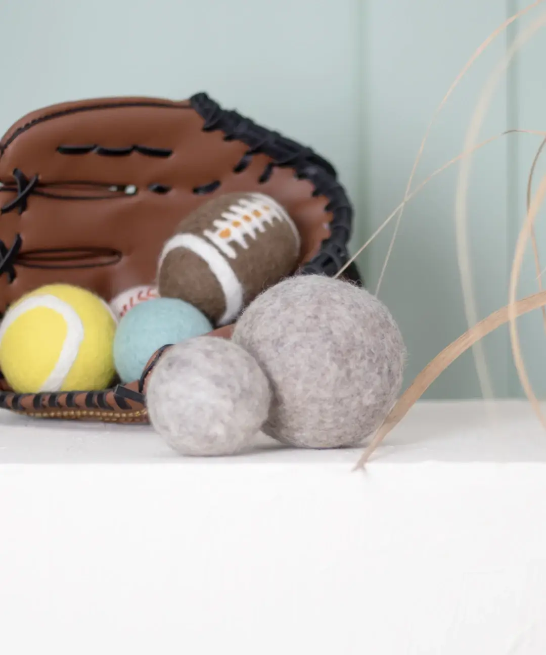 BUDDY. - Wholesale Pet Toy - Dog - BUDDY. Dog toy made of sheep wool "Ball" - Beige1