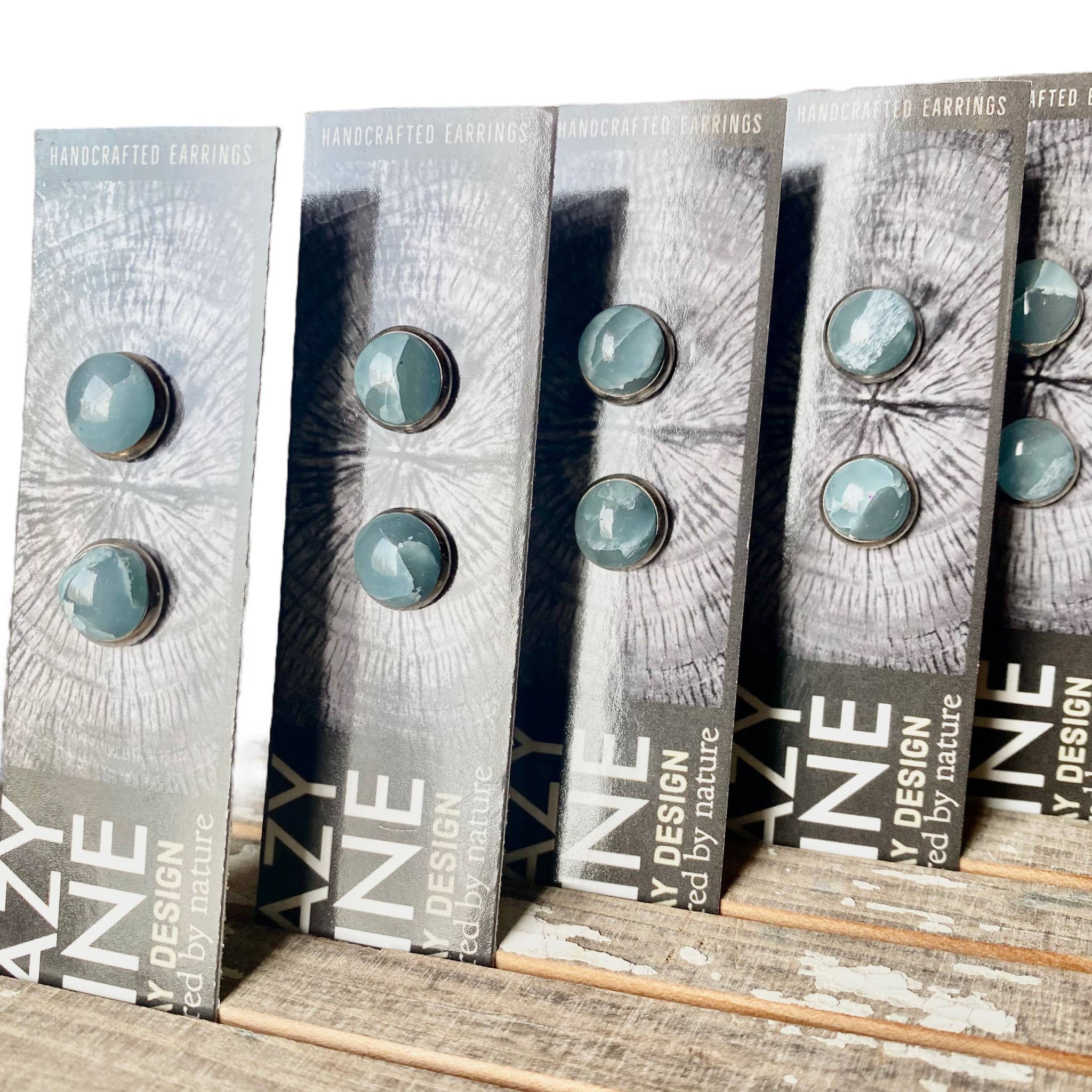 Lazy Pine Clay Design - Wholesale Jewelry Set - Ice Queen Framed Stud Sets3