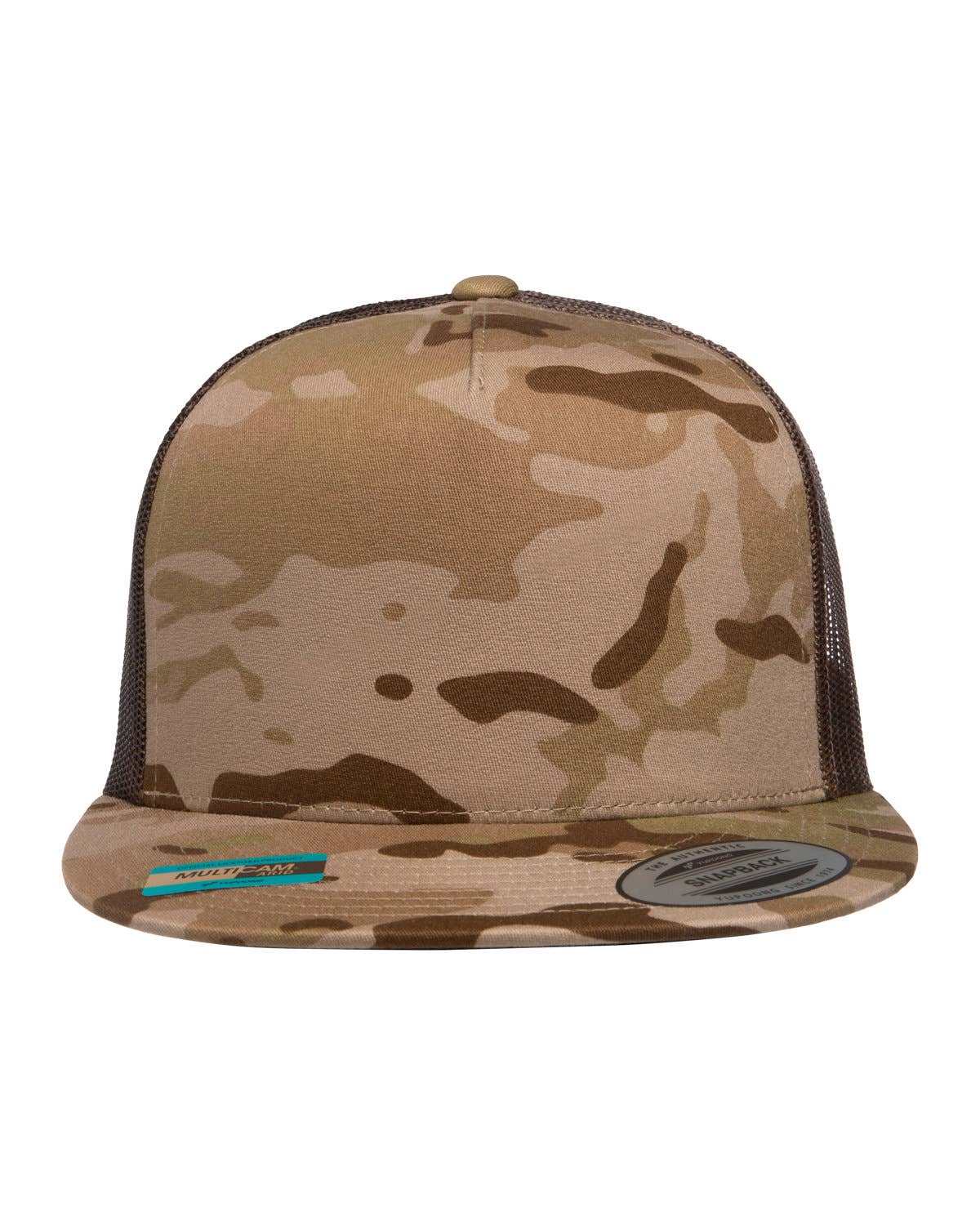 Total Apparel - Wholesale Trucker Hat - Unisex - Yupoong 6511MC - Adult Flexfit Multicam Trucker Mesh Cap3