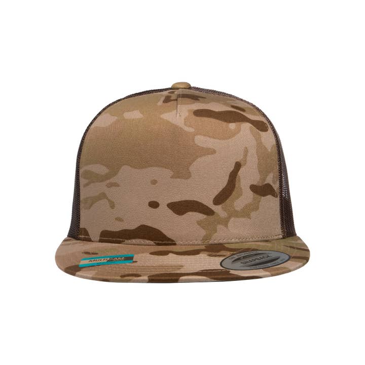 Total Apparel - Wholesale Trucker Hat - Unisex - Yupoong 6511MC - Adult Flexfit Multicam Trucker Mesh Cap3