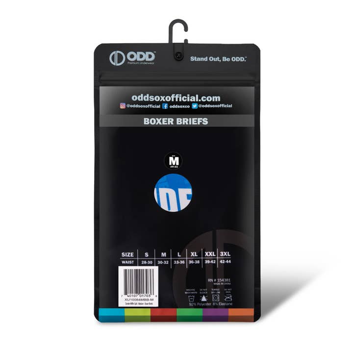 Odd Sox - Wholesale Underwear - Men's - Dunder Mifflin Split - Mens Boxer Briefs