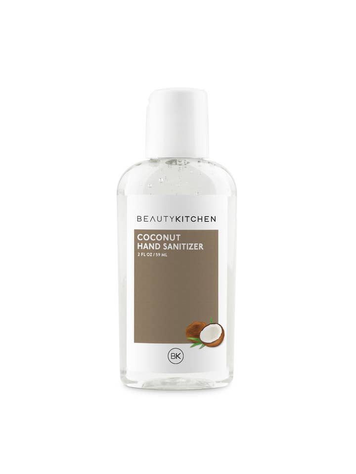 2oz Coconut Hand Sanitizer for wholesale by Beauty Kitchen
