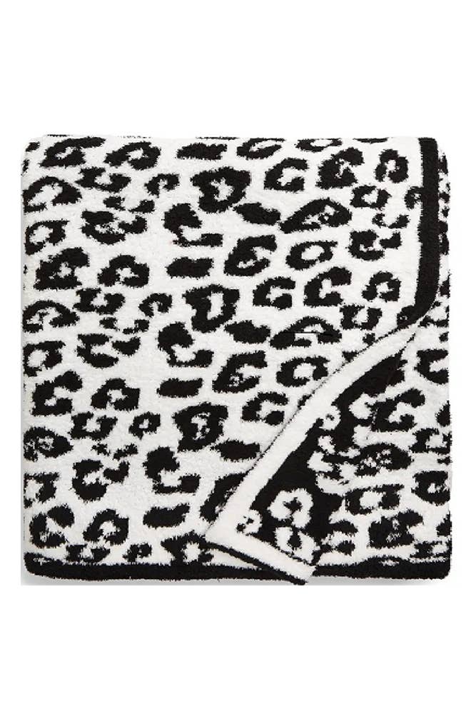 UNISHE - Wholesale Throw Blanket - Leopard Knit Plush Blanket MOQ 3pcs ZZKF3849