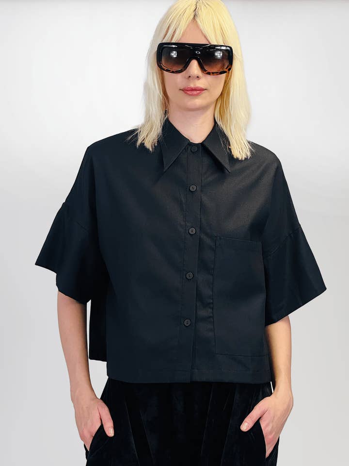 Petite Chemise - Schwarz für den Großhandel von Meg