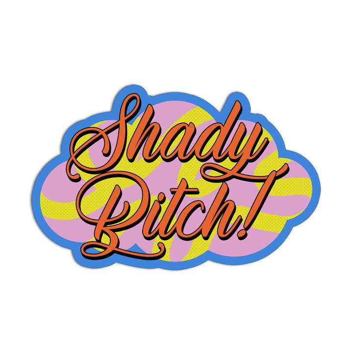 Adesivi Parolacce Stronza Sospetta per la vendita all'ingrosso da parte di Girls Printing House