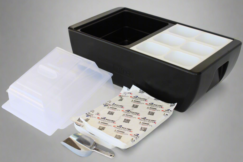 REVO Coolers - Wholesale Cooler/Cooler Bag - Dubler HEAT Flameless Chafer™ | Deep Black1