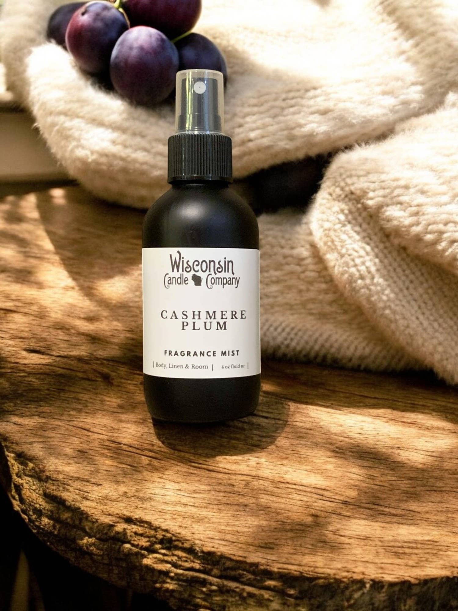 Wisconsin Candle Company - Vente Bougie en bocal - Cachemire Prune4