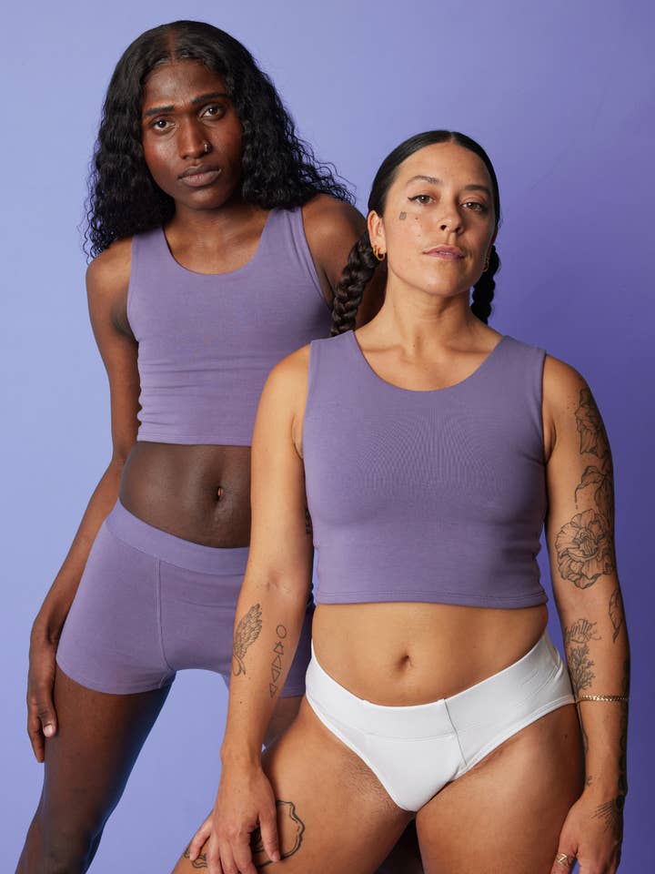 Urbody - Wholesale Athletic Top - Women's - Half Tank Cotton Compression Top2