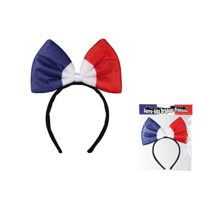 Kinky Pleasure - OB058 - Cute Tiara With French Flag Design for wholesale by Kinky Pleasure