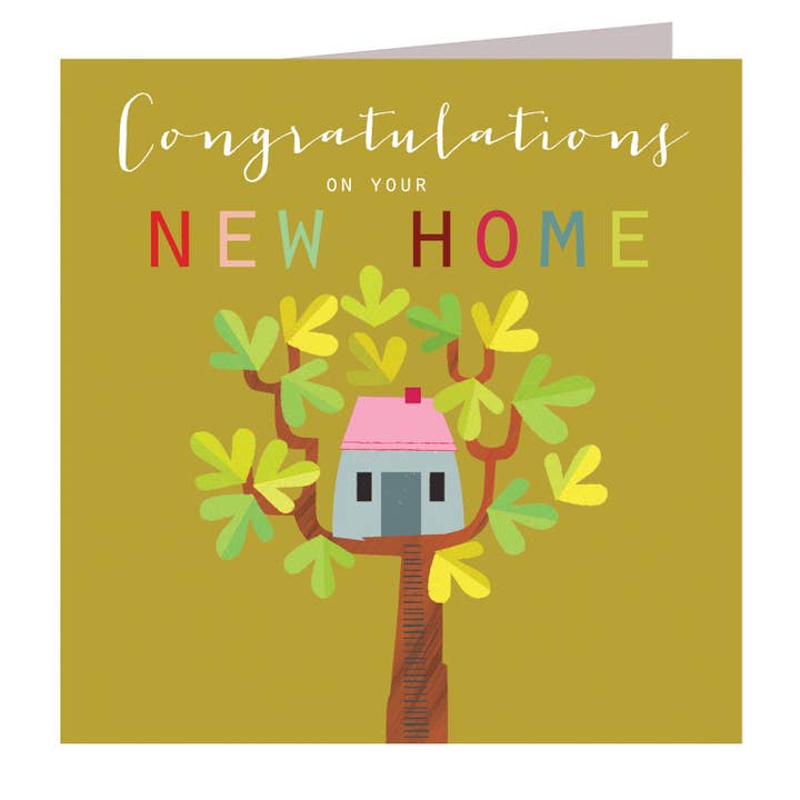 Carte de félicitations WO25 New Home pour la vente par Kali Stileman Publishing