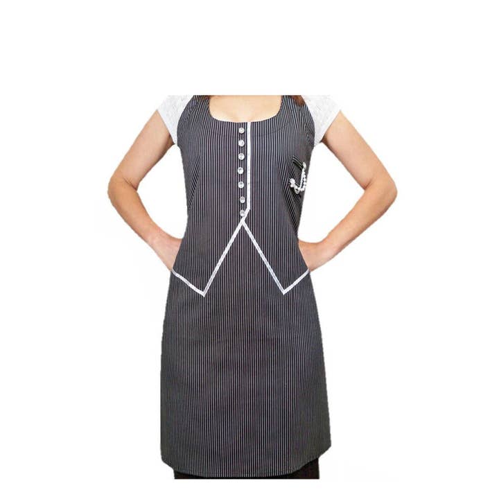 Two Lumps of Sugar - Wholesale Apron - Boston Sweet Cities Bling Apron