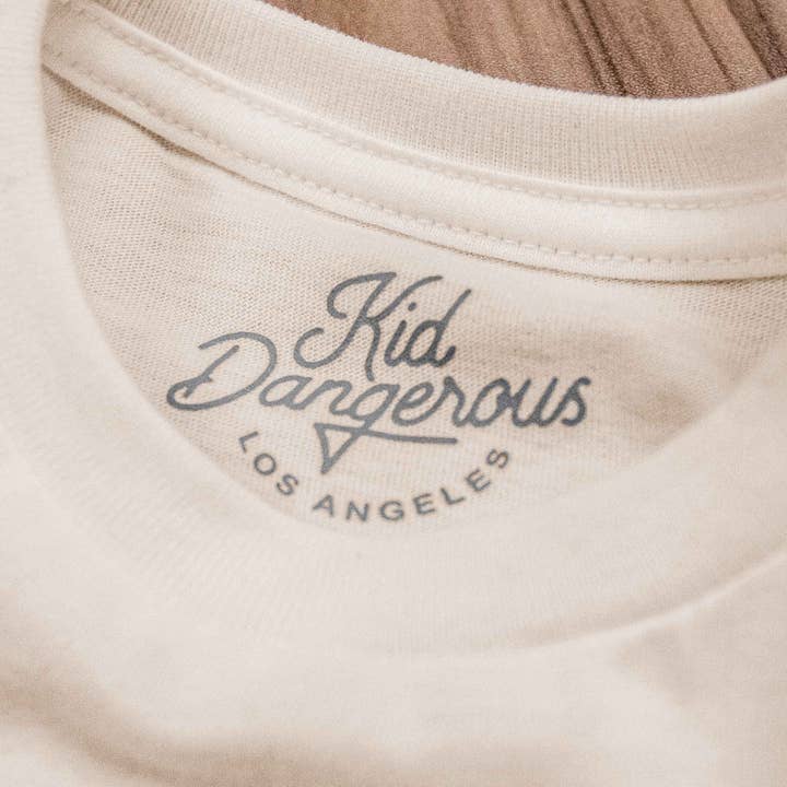 Kid Dangerous - Wholesale Screen Printed T-Shirt - Kids - Kids Coachella T-Shirt California Graphic Tee