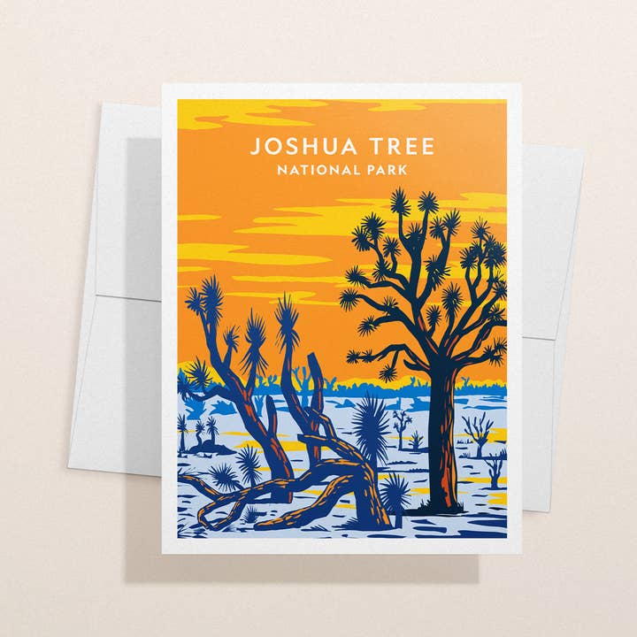 Joshua Tree National Park | Greeting Card for wholesale by Twigs Paper